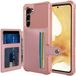 Portemonnee Hoesje Geschikt voor de Samsung Galaxy S23 Plus - Roze