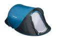 Dunlop 2-persoonstent, pop-up koepeltent, camping, outdoor tent, blauw/grijs, 255 x 155 x 95 cm