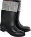 BF-PCV Bottes de travail en caoutchouc avec feutre en caoutchouc taille 40