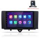 Smart Fortwo 451 Autoradio Android avec caméra de recul, CarPlay, Android Auto, GPS, 6 Go RAM, 128 Go Stockage, 4G LTE, Wi-Fi, RDS, SWC, DAB+, Écran 9