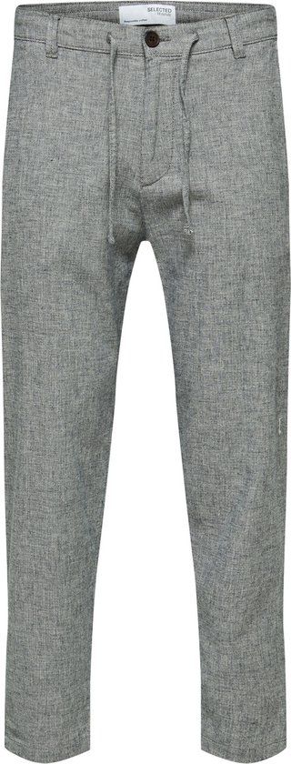SELECTED HOMME SLHSLIMTAPE-BRODY 172 LINEN PANTS NOOS Men's Pants - Size XXL - Sky Captain