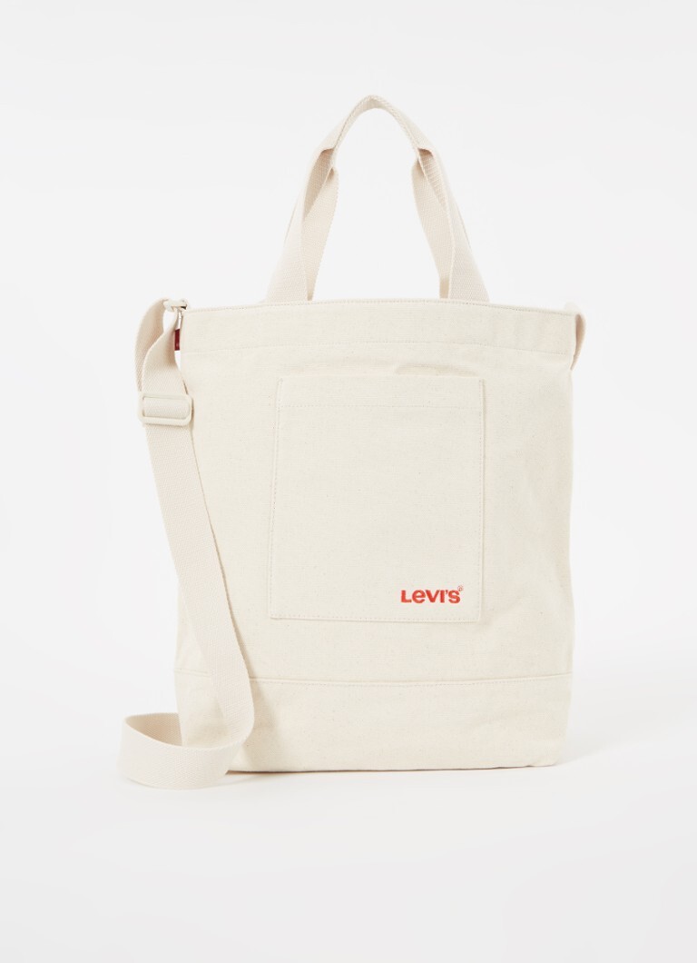 Levi's Shopper van katoen met logoborduring