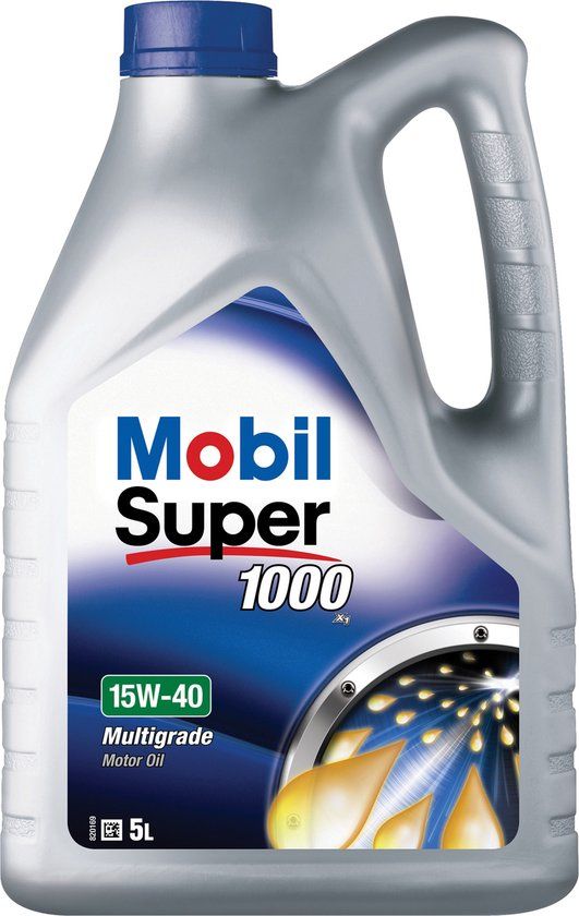 Mobil Super 1000 X1 15W-40 Motorolie 5L