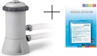 Intex Filterpomp 12v voor 244, 305 en 366 cm zwembad - 2271 L/uur + reparatiesetje