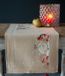 Vervaco Loper kit Kerst Sneeuwhaas en goudvink Borduurpakket 40 x 100 cm