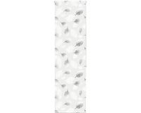 vidaXL Doucherolgordijn 80x240 cm Bladeren Textiel