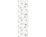 vidaXL Doucherolgordijn 80x240 cm Bladeren Textiel