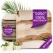 Waipur Bio Palmblad Borden – 25x Vierkant Bord 25x25cm