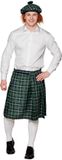 Boland Bv Schotse verkleed kilt en hoed - groen - heren - One size