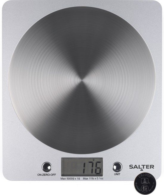 Salter 1036 SVSSDR Digitale Keukenweegschaal - 5kg - Met Tarra Functie