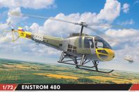 Eduard Modelbouwpakket Militaire voertuigen - 972012 Enstrom 480 - Amerikaanse Helikopter Plastic - 1:72 - Modelbouw