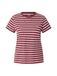 Levi's Dames The Perfect Tee T-shirt, Gestreept Chesthit Logo, Trudy Stripe Chocola, L