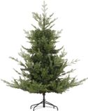 HOMCOM Kerstboom Kunststof, Metaal Ø100 x 150H cm Groen