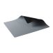 Aida Quadro Set de table double face 35x39 cm Noir-gris
