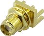 TRU COMPONENTS SMA-KE2 SMA-connector Bus, inbouw verticaal 50 Ω 1 stuk(s)