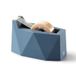 Miquelrius - Plakbandhouder, Tapedispenser voor kantoor en knutselwerk, Stabiele standaard en compact design, Geschikt voor washi tape en als schoolmateriaal, Blauwe tapehouder