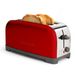 Taurus Vintage Red 6 2 snede(n) 1400 W Rood, Roestvrijstaal