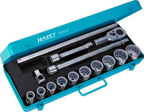 HAZET 1000Z Dopsleutelset - 15 delig