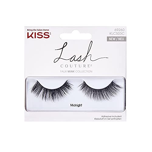 Kiss Lash Couture Faux Mink, Middernacht