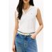 Tommy Hilfiger Polo Piqué Relaxed Ns Th Optic White Taille: XXS
