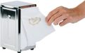 Merkloos Servettenhouder, 10 x 11,5 cm, RVS