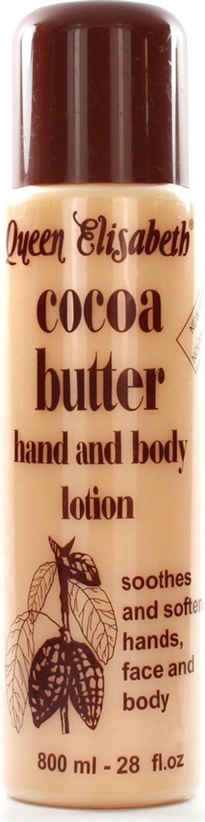 queen elisabeth Cocoa Butter Hand and Body 800ML