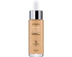 L'Oréal Paris True Match Nude Volumegevend Getint Serum Foundation - 4-5 Medium - 30ml - Vegan
