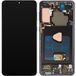 MP Samsung Écran avec écran tactile MP compatible avec Samsung Galaxy S21+ 5G G996, avec cadre, version OLED, noir