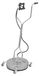 Nettoyant de surface et de fond pour nettoyeurs haute pression - Accessoire - 51 cm - Max. 4500 PSI - 25 l/min - 4 roues - Inox - Gris clair