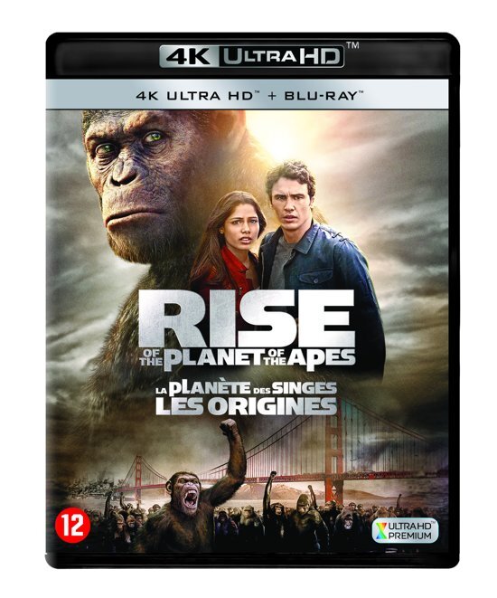 VSN / KOLMIO MEDIA Rise Of The Planet Of The Apes blu-ray (4K)