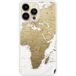 Apple Bedrukt siliconen hoesje compatibel met iPhone 14 Pro Max Map Europe Afrique