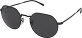 Ray-Ban Jack RB3565 002/48 Schwarz Kunststoff Randlos Oval 51mm