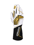 Alpinestars Tech-1 KX V4 Handschuhe White Black Gold, Größe: XXL