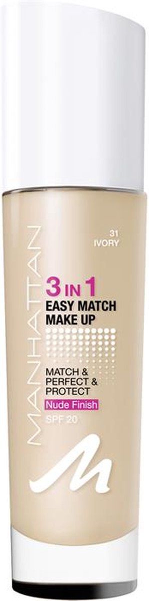 Manhattan Cosmetics Manhattan Face 3 in1 Easy Match Make-up Foundation 30.2 - 3614227721937