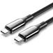 Watio Wave Kabel USB-C naar USB-C, 100 W, 2 m lengte, zwart