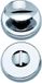 ASG Entra set de chasse d'eau nickel brillant 50mm rond