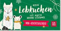 Kein Groh Verlag Kein Lebkuchen ist auch keine Lösung: Mini-Adventskalender | Lustige Weihnachts-Sprüche, niedliche Illustrationen. Süßes Geschenk und Mitbringsel zum Advent