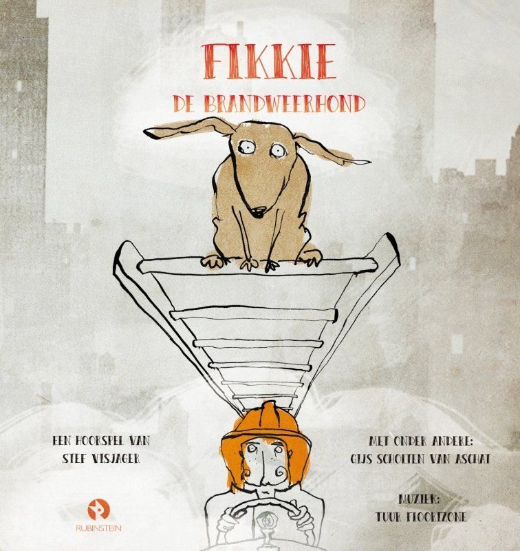 HEARTSELLING Fikkie De Brandweerhond (Book & CD) - Stef Visjager, Kris Kobes - 2016