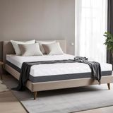 TANHK Matras | medium harde orthopedische ondersteuning | hybride formule van memory en waterschuim | 100% Made in Italy | ademend, mijtdicht en antibacterieel (revitaliserend, 150 x 190 cm)