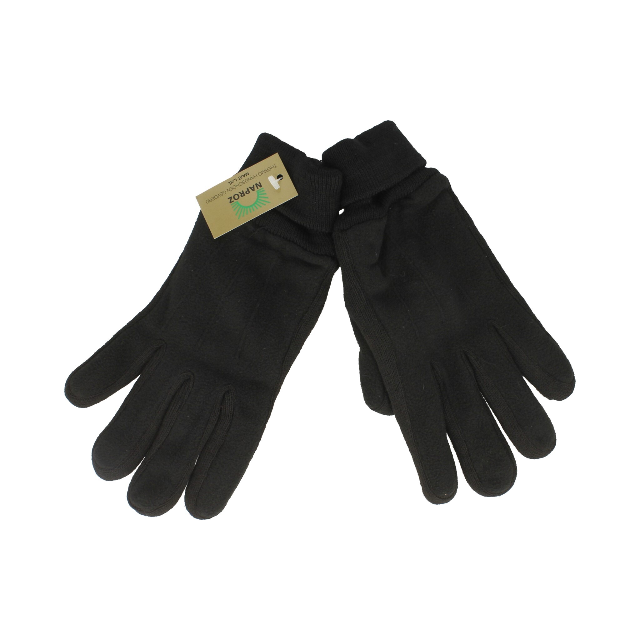 Naproz Thermo Handschoenen Zwart Maat L/XL 1 Paar