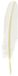 Jacques Herbin 23301ST - Een gesneden ganzenveer 21 cm, Wit