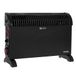 Mesko Home Mesko Elektrische Convector Kachel - 2000W - Zwart