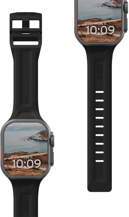 Urban Armor Gear UAG Scout Strap voor de Apple Watch | 44/45/46/49 mm - Zwart