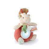 Doudou et Compagnie - Kleuren Savanne – nachtlampje giraffe – beige – 15 cm – geboortecadeau – DC4075
