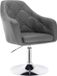 Happiq Tabouret Keke Elroy - Industriel Gris Foncé