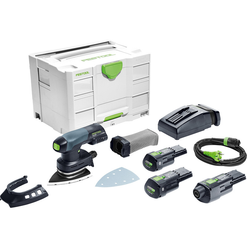 Festool DTSC 400 Li 3,1 I-Set accu delta schuurmachine 18V Li-ion