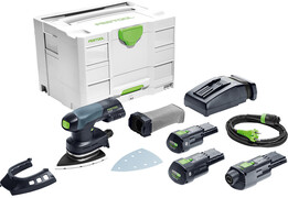 Festool DTSC 400 Li 3,1 I-Set accu delta schuurmachine 18V Li-ion