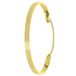 Lucardi Dames Cheri armband - Staal - Goudkleurig