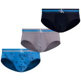 Calvin Klein Slip azuur / lichtgrijs / zwart