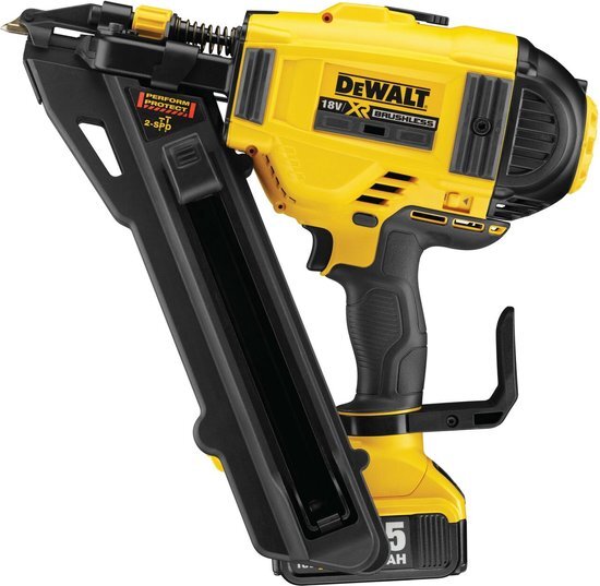 DeWalt DCN693P2-QW 18V XR brushless tacker voor bat-ankers met 2 snelheden 2x5,0AH in standaard koffer